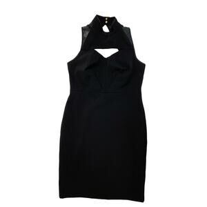KATE HUDSON for ANN TAYLOR *NEW* Black Cutout LBD Black Cocktail Dress 0 Petite